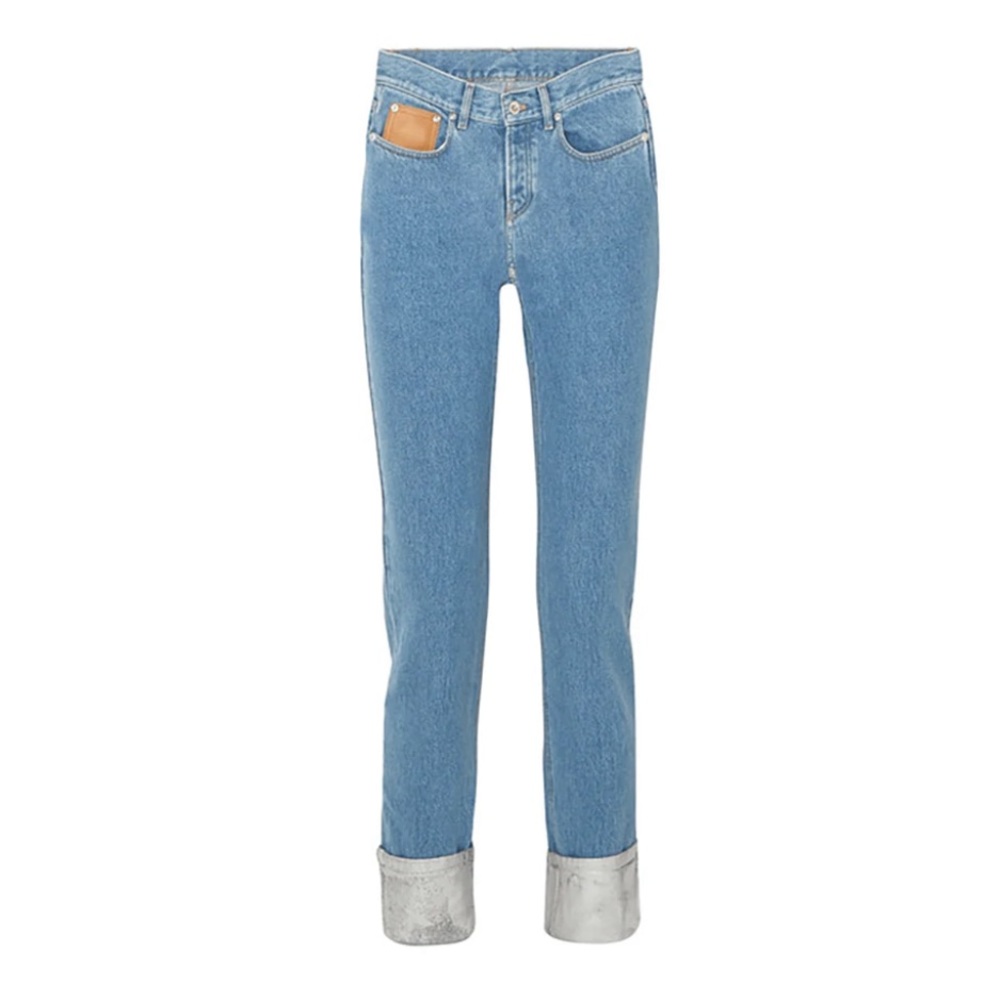 NWT Paco Rabanne Jeans with Silver Trim RRP$595